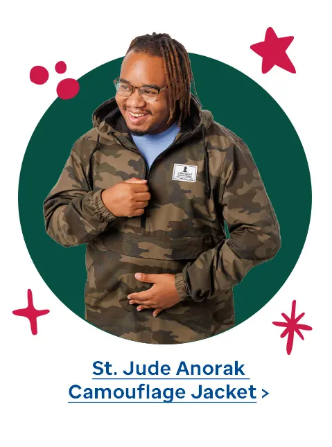 St. Jude Anorak Camouflage Jacket